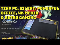 Totally silent PC for Windows, Linux and Retro Gaming. MeLE Quieter 4C with N150 processor.