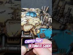 Mastering Paint Chipping & Weathering Effects for Orks in Warhammer 40K!