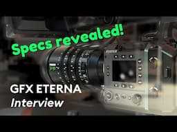FUJIFILM GFX ETERNA - New Technical Details Explained, Still on Track for 2025 Release
