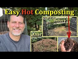 How to Build a Hot Compost Pile & Making Garden Compost (The Heart of Organic Gardening)