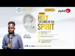 #Apostle_Tut_Bulek Teaching about Holy Spirit