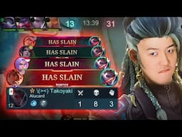 This Alucard player was a Crazy player !!! | Mobile Legends