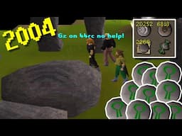 Training The Slowest Skill In 2004...(2004Scape)