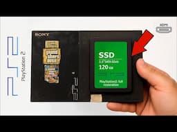 🛠️ PS2 Pro Mod: SSD + HDMI Upgrade & Restoration | PlayStation 2- Retro Console - ASMR 🔥