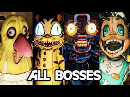 FNAF Secret Of The Mimic - All Bosses + ENDING 4K (Five Nights at Freddy's)