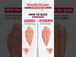 How to slice chicken #howtocutchicken #chickenbreast