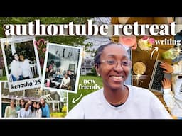 i went on an authortube writing retreat and here's what happened ✍🏽💖🏡 an unforgettable trip ✨