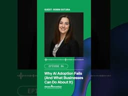 Why AI Adoption Fails And What Businesses Can Do About It? #aiadoption #aishorts #futureofwork