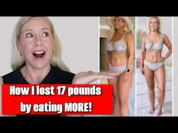 How I lost 17 pounds at 48 (during perimenopause) 😲