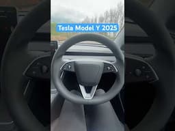 Tesla Model Y 2025 interior #tesla #modelY #teslamodely