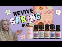 Unboxing the NEW Revive Spring 2025 Box 🌸✨ | Essential Oils & Fresh Blends!