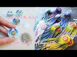 Small Jewelry Biz Diary | reducing inventory on Etsy, working on a new earring design
