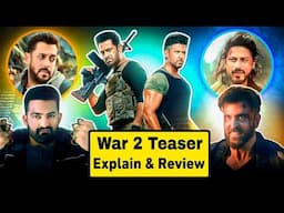 War 2 Teaser Breakdown In HINDI | War 2 Teaser Review | War 2 Movie Details | YRF Spy Universe