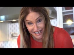 Baking Valentines Cookies with Caitlyn Jenner