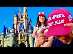 We wore a MAGA Hat to Disney World for Moonlight Magic Event