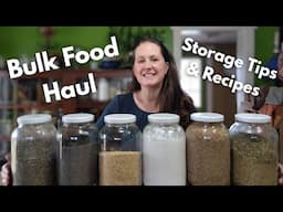 Large Family Bulk Food Haul ~ Storage Tips, Recipes, & Preservation Ideas
