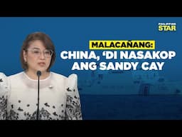 Pagsakop ng China sa Sandy Cay, hindi totoo ayon sa Malacañang