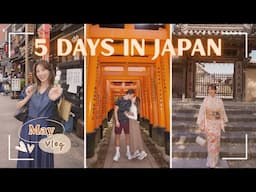 🇯🇵 5 days in JAPAN! (MAY VLOG) Tokyo, Kyoto, Nara, Osaka | YB Chang Biste