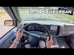 Rare 1999 Chevy Suburban 2500 - 9.9L Lingenfelter V8 Beast (POV Drive Binaural Audio)