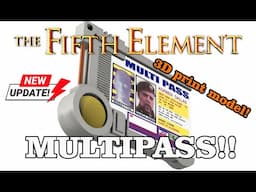 MULTIPASS Digital Model for 3D printing! Lifesized