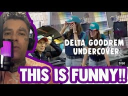 Rapper FIRST TIME REACTION to DELTA GOODREM “Undercover at a hardware store” | Saturday Night