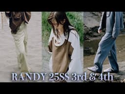 RANDY 25SS 半袖と長袖が合体したカットソー&変形メッシュシャツ！定番のシャツにプロpーずパンツもイチオシ！【Moore】