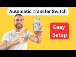Automatic Transfer Switch (ATS) GEYA: Switch between shore and inverter