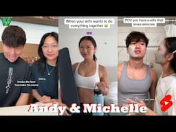*1HOUR* Andy and Michelle Shorts 2025 | Funny Couple Andy and Michelle 2025