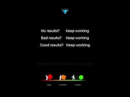 Consistency is the key to success