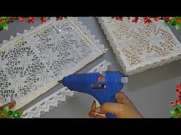 Best out of waste New Economical Christmas Decoration idea | DIY Budget Friendly craft idea🎄