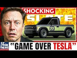 Tesla In Trouble After Slate EV Launch Cheapest Truck BETTER Than Cybertruck! Slate Truck EV Review