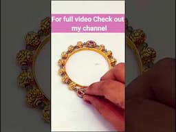 Making of Nakshi bangle