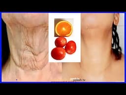 Anti wrinkle face mask homemade remove neck wrinkles naturally completely ❤💕  No more neck lines