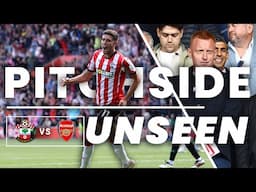 PITCHSIDE UNSEEN: Southampton 1-2 Arsenal | Premier League
