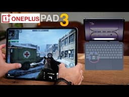 OnePlus Pad 3 is Here! Guess the Price of This Beast Tablet - Snapdragon 8 Elite