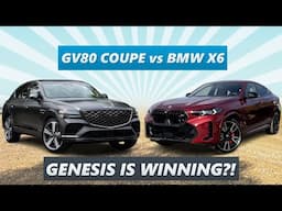 2025 BMW X6 vs 2025 Genesis GV80 Coupe – Luxury SUV Coupe Showdown!