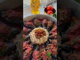 Karniyarik- Meat Stuffed Eggplants #middleeasterncuisine #food #middleeasterncuisine #food #short
