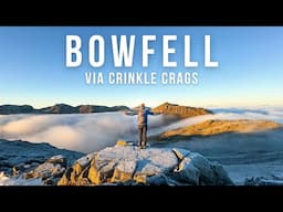 BREATHTAKING Lake District Solo Hike - Bowfell Via Crinkle Crags