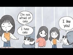 I Document My Life With A Cat In These 40 Comics