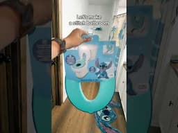Stitch bathroom 🛁 #stitch #youtubeshorts #viral