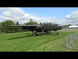 B25 Mitchell bomber Video 1. Restoration first to taxi condition later to Airworthy