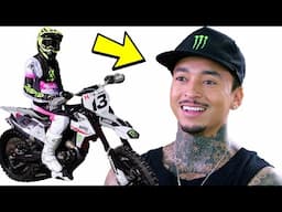 Riding Dirt Bikes with Nyjah Huston!