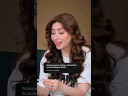 Watch Mahira and Humayun respond to mean comments! #mashion #mahirakhan #humayunsaeed