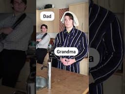 When Dad Hears You Deny A Meal From Grandma.