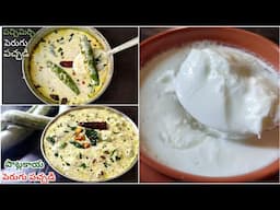 పెరుగు తో రెండు రకాల కమ్మటి పచ్చడ్లు మొత్తం అన్నం వీటితోనే తింటారు😋చాలా చాలా బావుంటాయి ట్రై చేయండి👍🏻