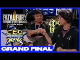 CEO 2025 Fatal Fury: City of the Wolves Grand Final - Xiaohai vs. Nemo - FF COTW Tournament