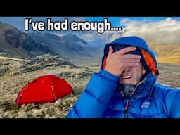 I Had to Get Away - Solo Wild Camping in the Lake District Mountains