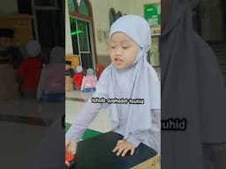materi hafalan TPQ, TK, RA, TPA, PAI rukun islam pertama syahadatain #trending #education #fyp #kids