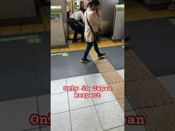 Respect 🫡 only in Japan #shortsvideo  #shorts  #shortsviral