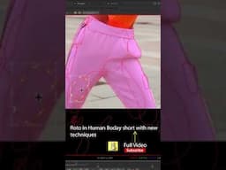 Human Body Roto in Nuke #youtubeshort #viralshort